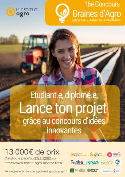 Affiches Concours Graines d'Agro 2024-2025