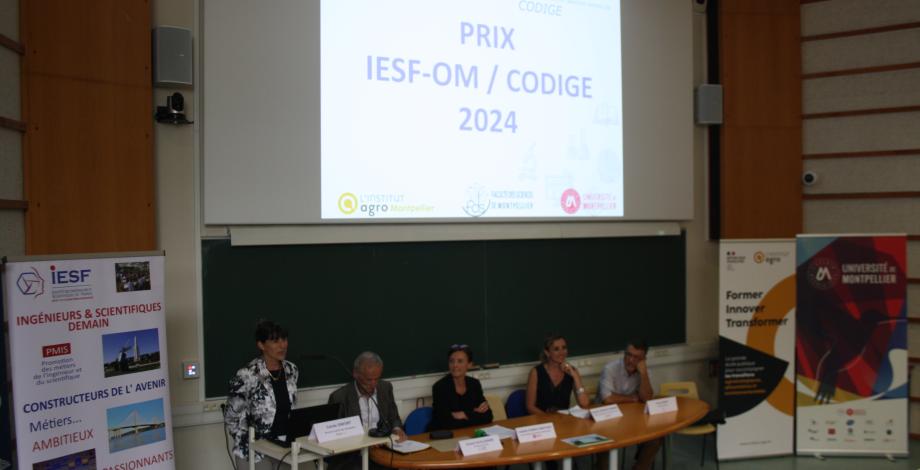 Ouverture de la cérémonie par Carole Sinfort, Directrice de l'Institut Agro Montpellier