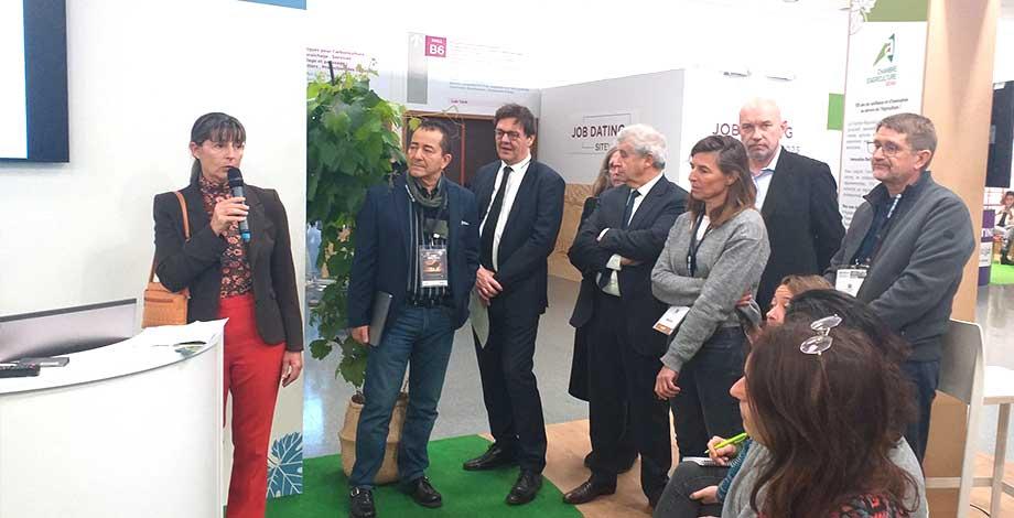 Lancement du projet du Bâtiment Vigne et Vin au SITEVI (2023)